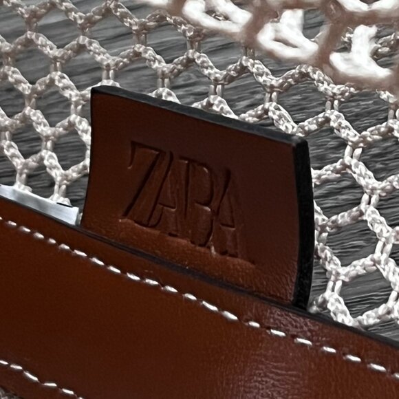 ZARA Fisherman Bucket Bag Orange - Picture 8 of 8